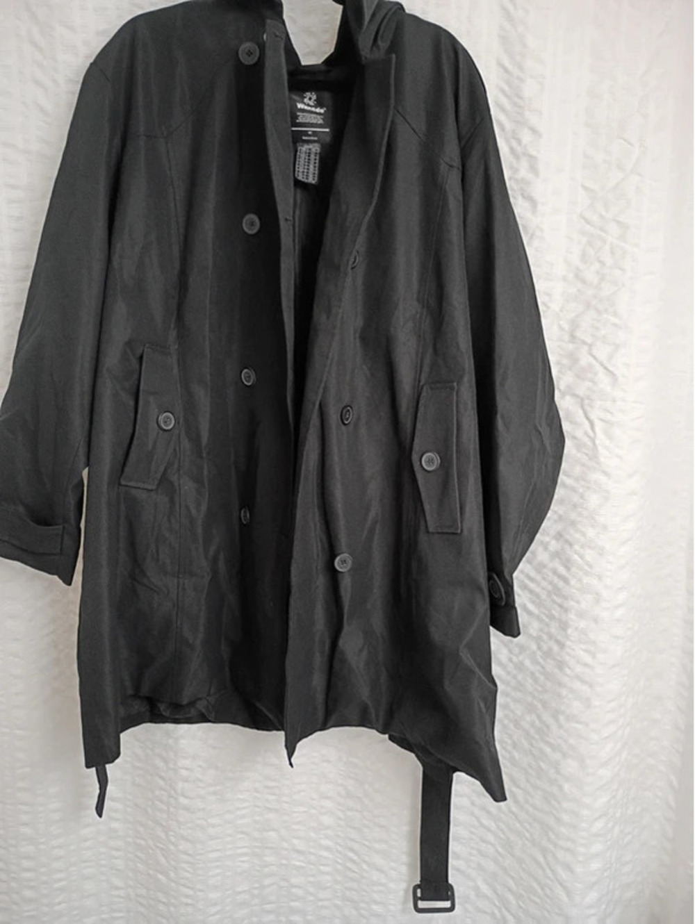 Wantdo Women's Waterproof Jacket 4XL in Black